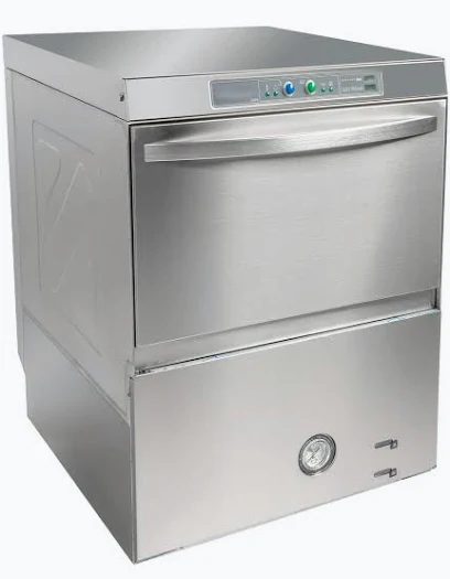 Stainless steel commercial undercounter dishwasher